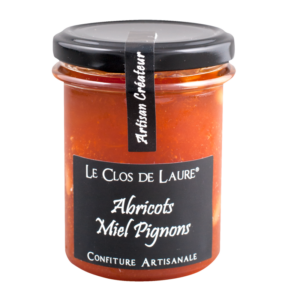 Confiture d'Abricots de Provence au Miel et Pignons - 220 grs