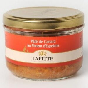 Pâté de canard au Piment d'Espelette - 180 grs