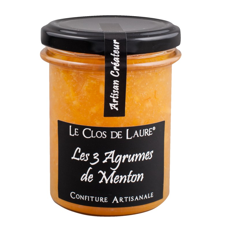 Confiture Les 3 Agrumes de Menton